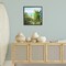 Stupell Industries Palm Leaves over Beach Framed Giclee Wall Art Design by Nola James